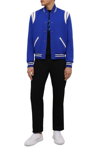 Шерстяной бомбер SAINT LAURENT, арт. 354718/Y180W, фото 2