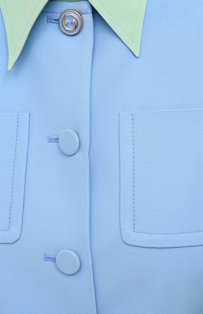 Жилет из шелка и шерсти GUCCI, арт. 619334/ZAD88, фото 5