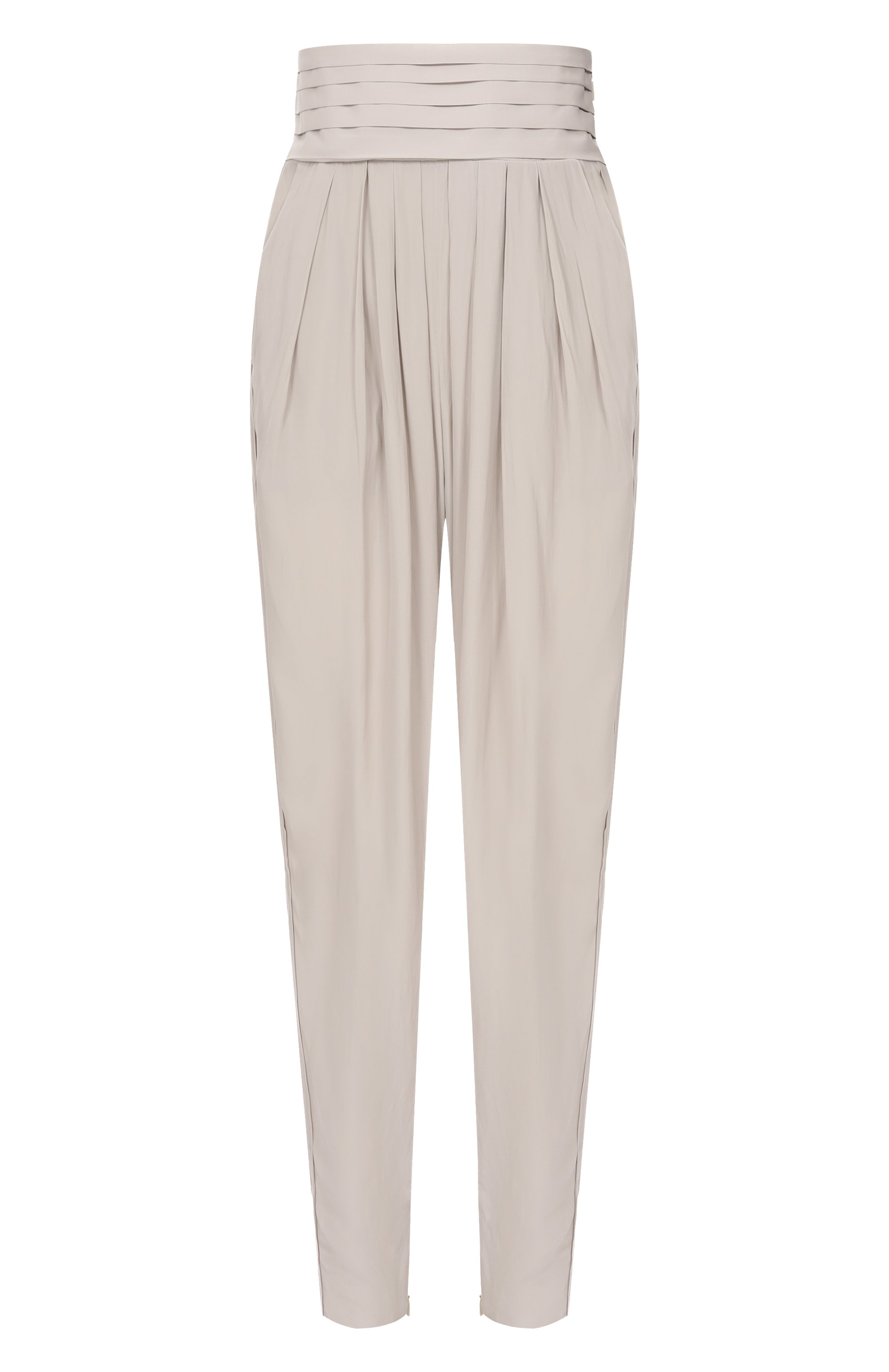 Брюки LANVIN серого цвета по цене 148500 руб., арт. RW-TR0025-4778-P26, фото 1 Брюки LANVIN, арт. RW-TR0025-4778-P26, фото 1