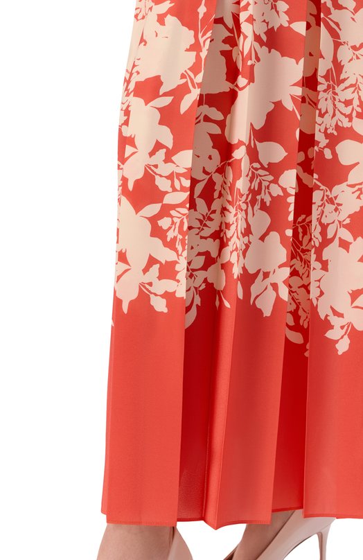 Плиссированная юбка Agnona TG1112E/S6019E Красный  TG1112E/S6019E Фото 5