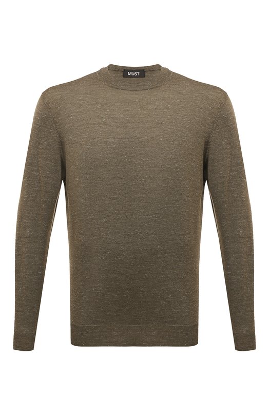 Джемпер из кашемира и шелка MVST 231M23P679687 Хаки 231M23P679687