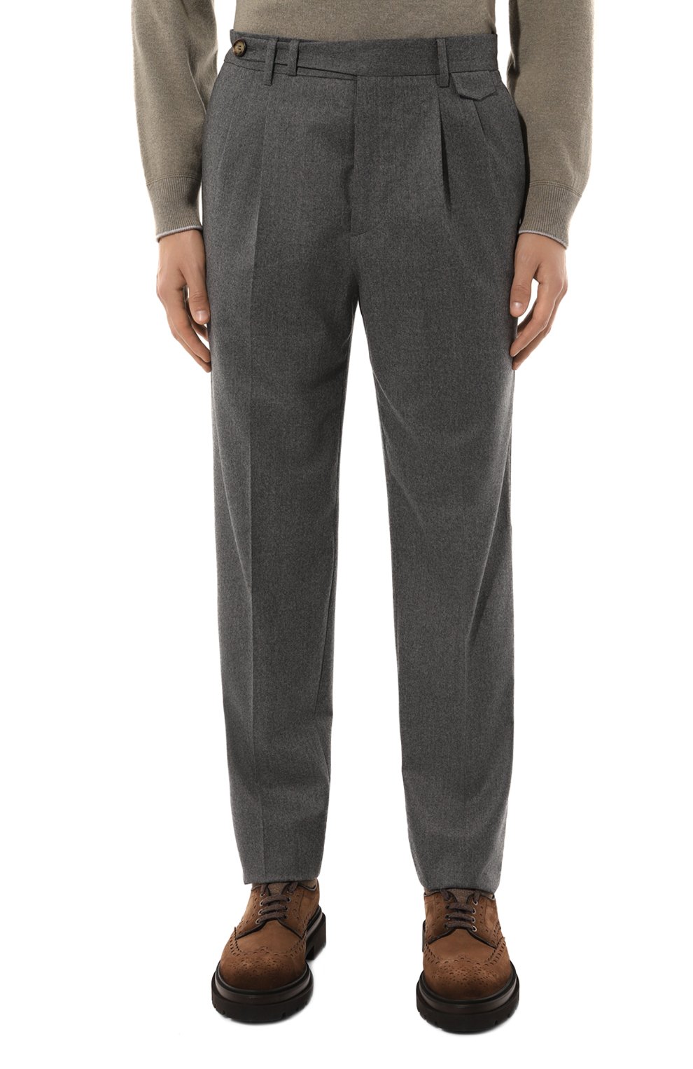 Шерстяные брюки BRUNELLO CUCINELLI, арт. ME226E1920, фото 3