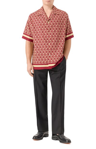 Хлопковая рубашка VALENTINO, арт. 7V3AA111/B20, фото 2