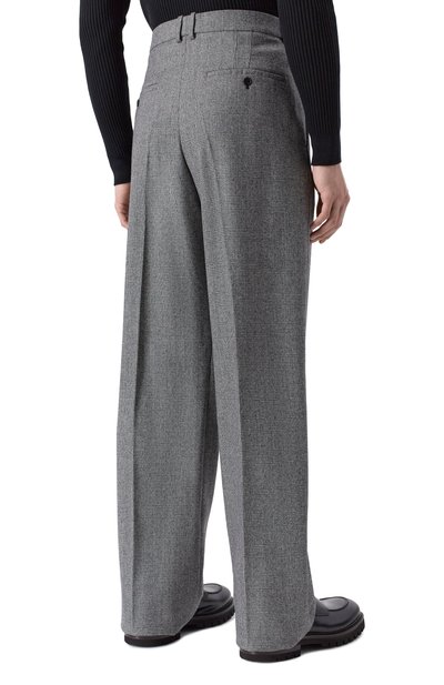 Шерстяные брюки SAINT LAURENT, арт. 844153/Y5H54, фото 4