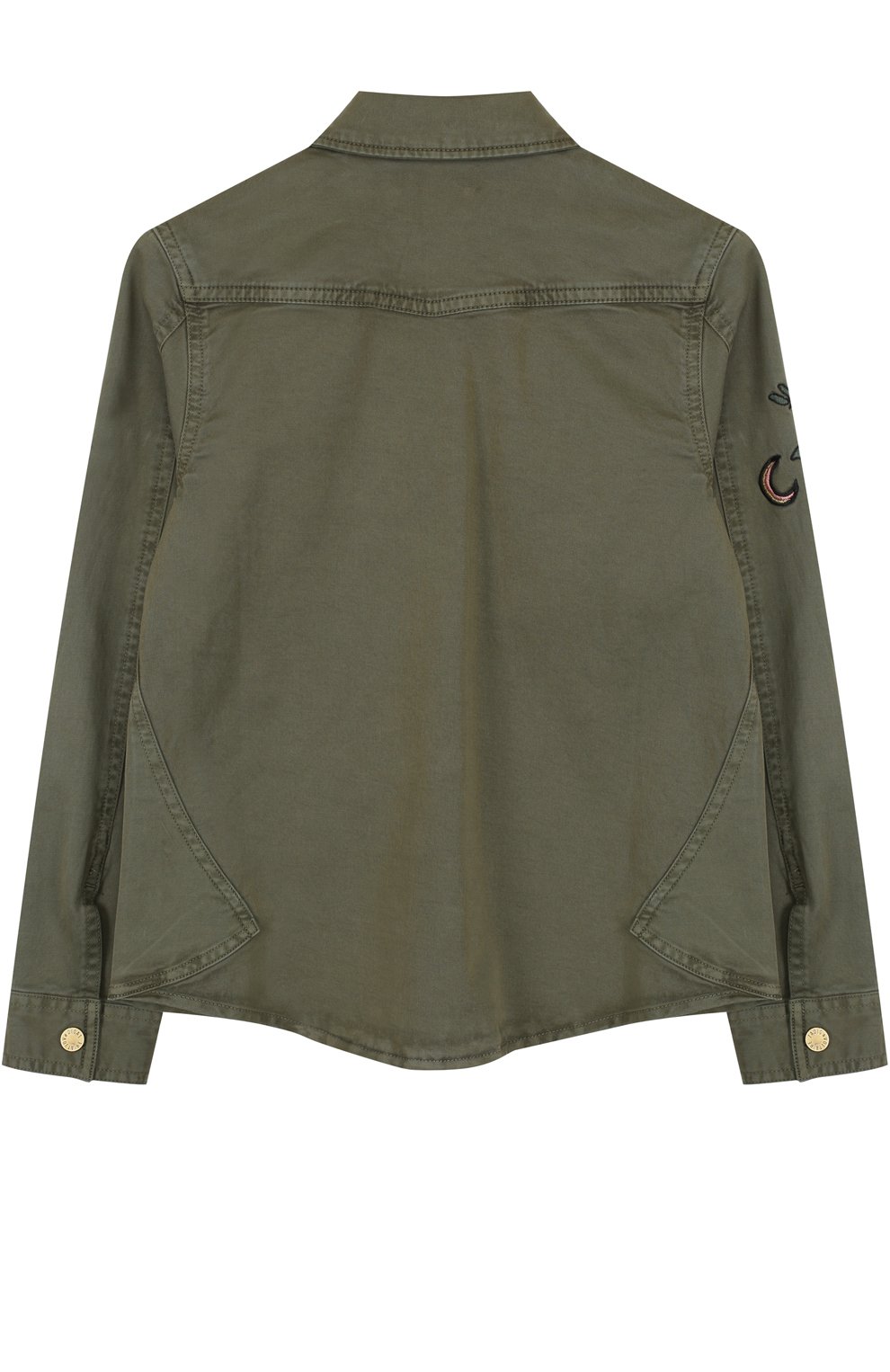 Джинсовая блуза с вышивкой ZADIG AND VOLTAIRE, арт. X15087/6A-12A, фото 2