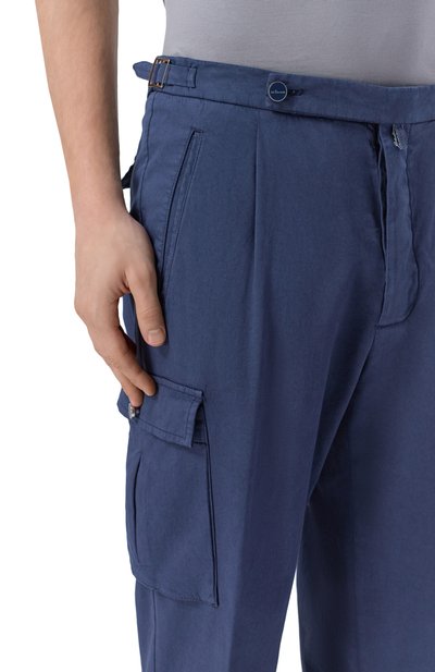 Брюки-карго из хлопка и кашемира KITON, арт. UP0005K0611H, фото 5