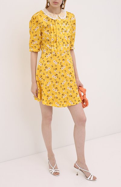 Шелковое платье MIU MIU, арт. MF3584-1V9B-F0388, фото 2