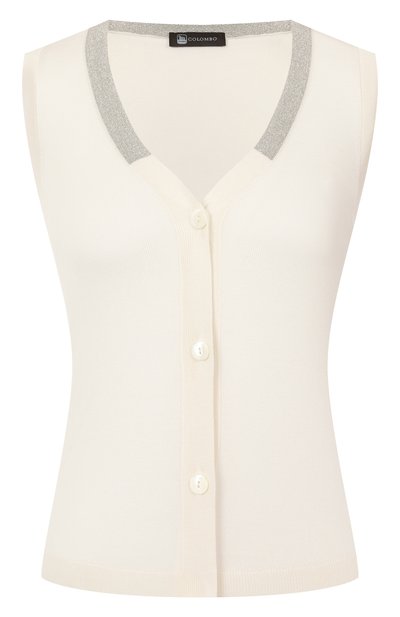 Ж�енский шелковый жилет COLOMBO, арт. MA04702/4-120AN