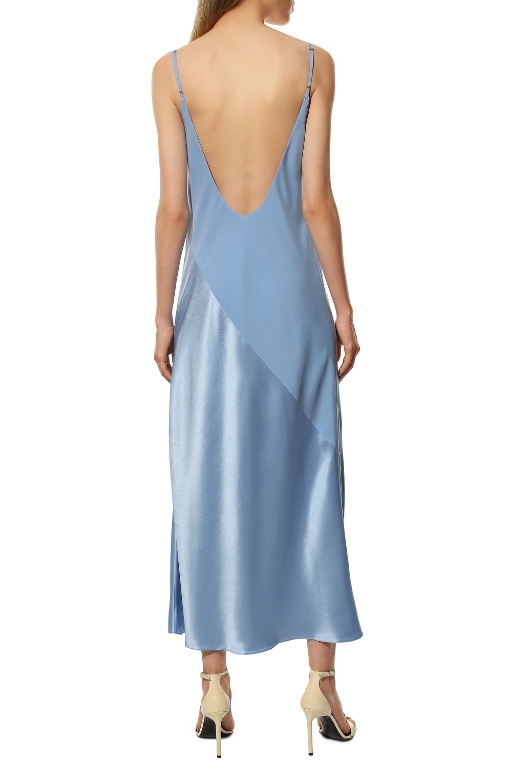 Двустороннее атласное платье LESYANEBO, арт. SS22/H-212, фото 4