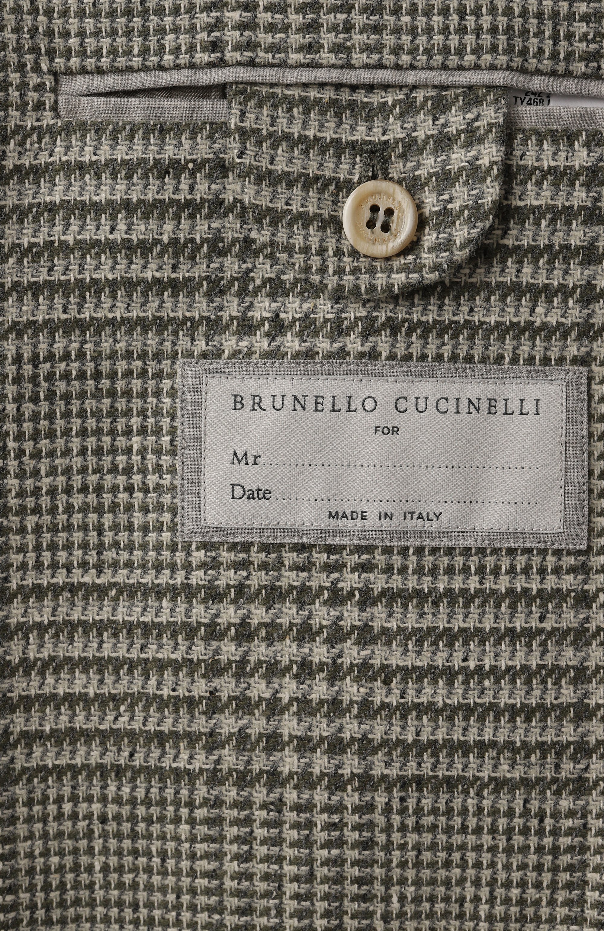 Пиджак из шерсти и шелка BRUNELLO CUCINELLI, арт. MY4687BND, фото 8
