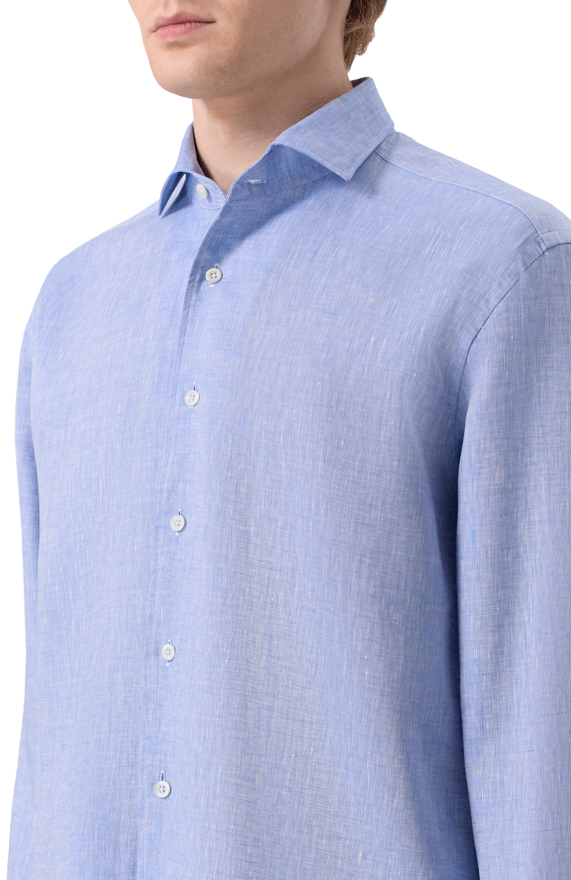 Льняная рубашка CORNELIANI, арт. 27P213/2711091, фото 5