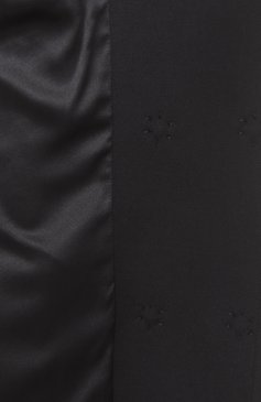 Женское шерстяное пальто DOLCE & GABBANA черного цвета, арт. F0G1VZ/FUBGE | Фото 7 (Материал внешний: Шерсть; Длина (верхняя одежда): До колена; Материал подклада: Шелк; 1-2-бортные: Двубортные; Стили: Романтичный; Рукава: Длинные; Размерность: Идёт в размер; Автоматизация состава: Проставлено; Автоматизация ТО: Проставлено)