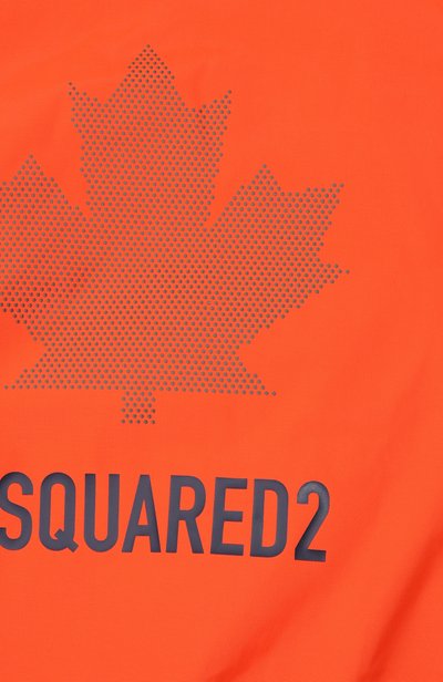 Утепленный бомбер DSQUARED2 оранжевого цвета по цене 42350 руб., арт. DQ3436/D0AIC, фото 3 Утепленный бомбер DSQUARED2, арт. DQ3436/D0AIC, фото 3
