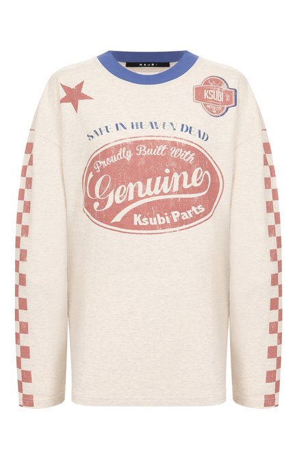 Женская хлопковый лонгслив KSUBI, арт. WPF25TE006