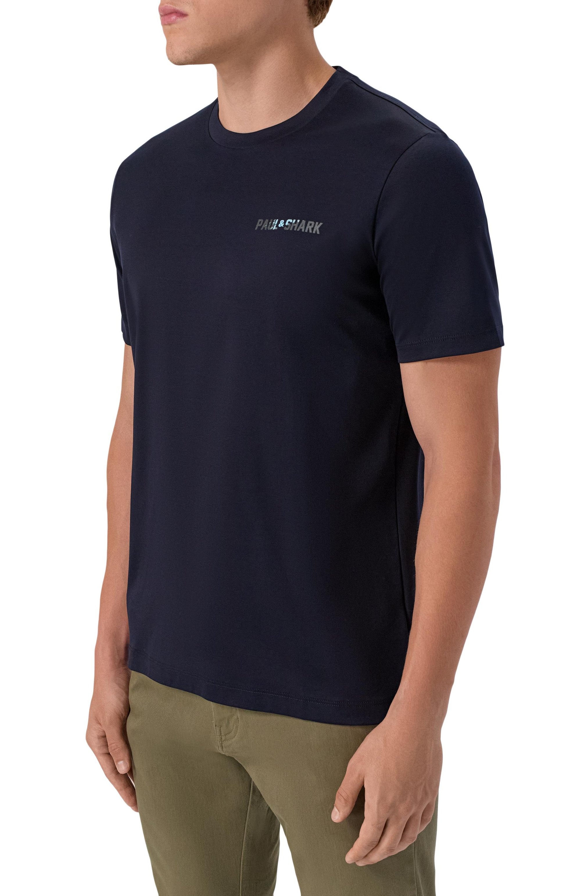 Хлопковая футболка PAUL&SHARK, арт. 15311633, фото 3