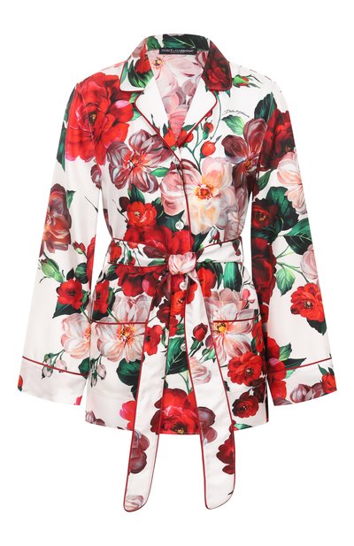 Женская шелковая рубашка DOLCE & GABBANA, арт. F5I89T/IS1ZD