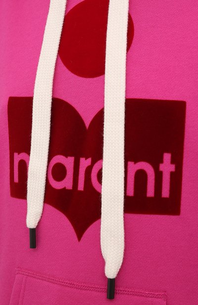 Хлопковое худи ISABEL MARANT ETOILE, арт. SW0031-21A036E/MANSEL, фото 5