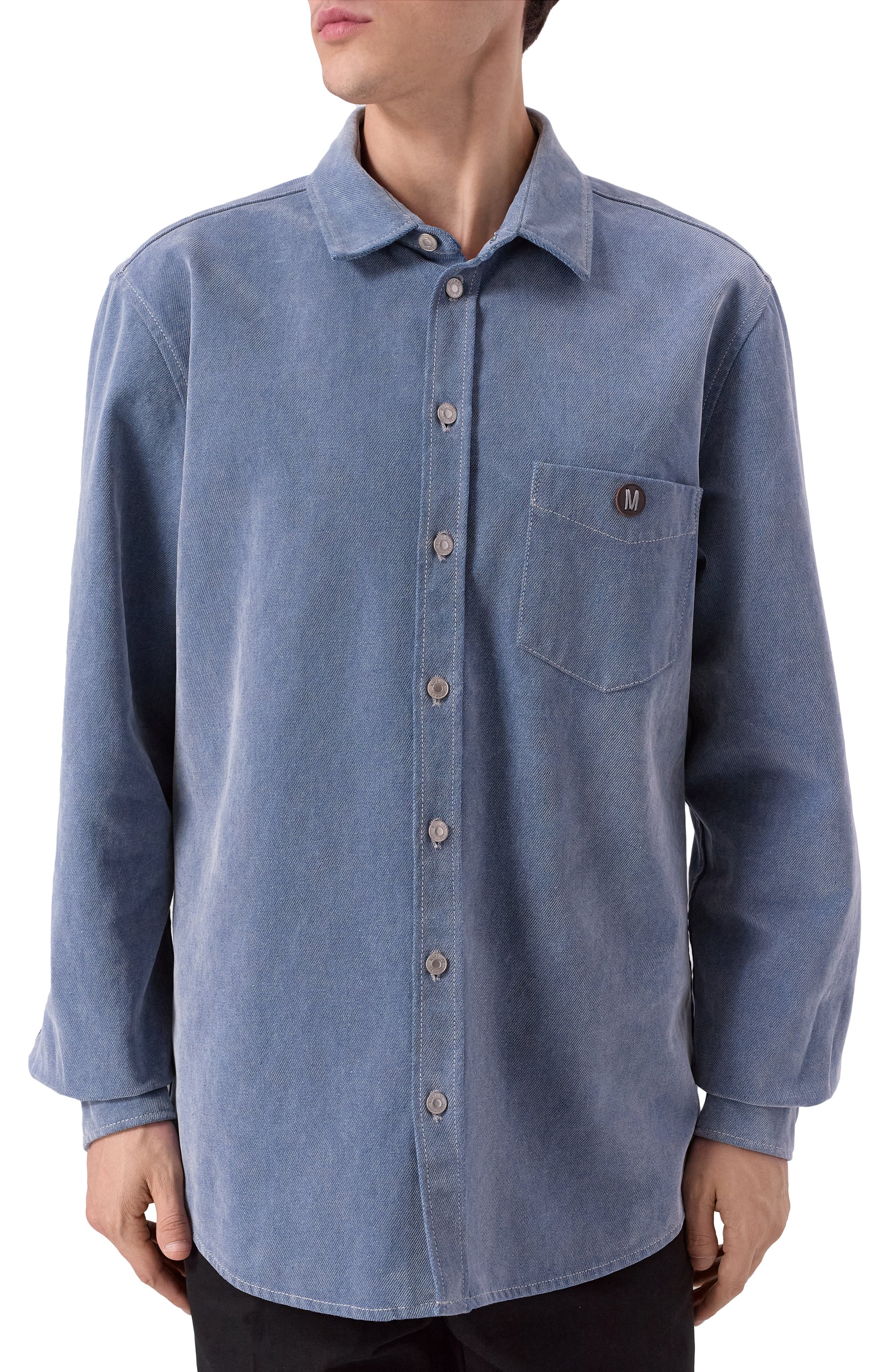 Джинсовая рубашка MOSCHINO, арт. A0212/5221, фото 3