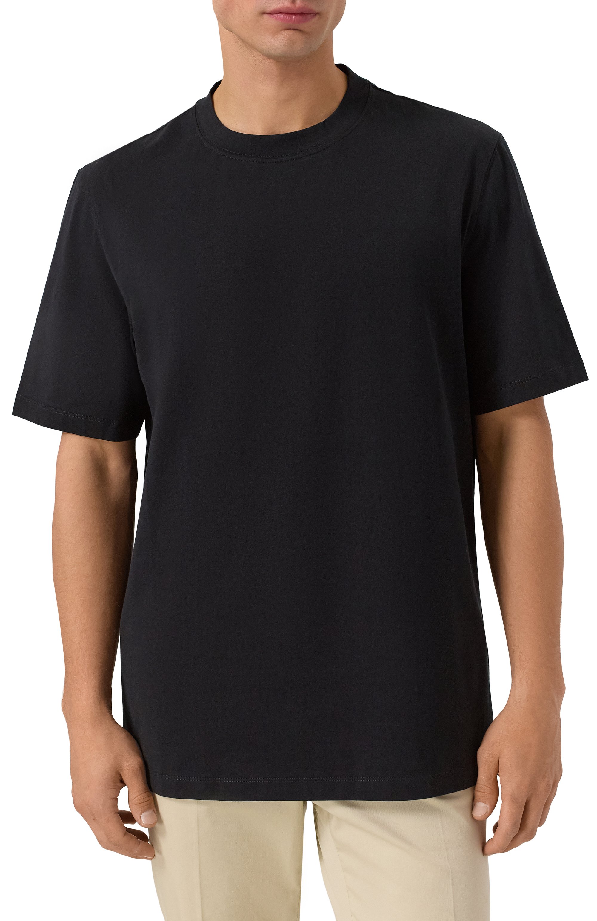 Хлопковая футболка BRUNELLO CUCINELLI, арт. M0B131308, фото 3