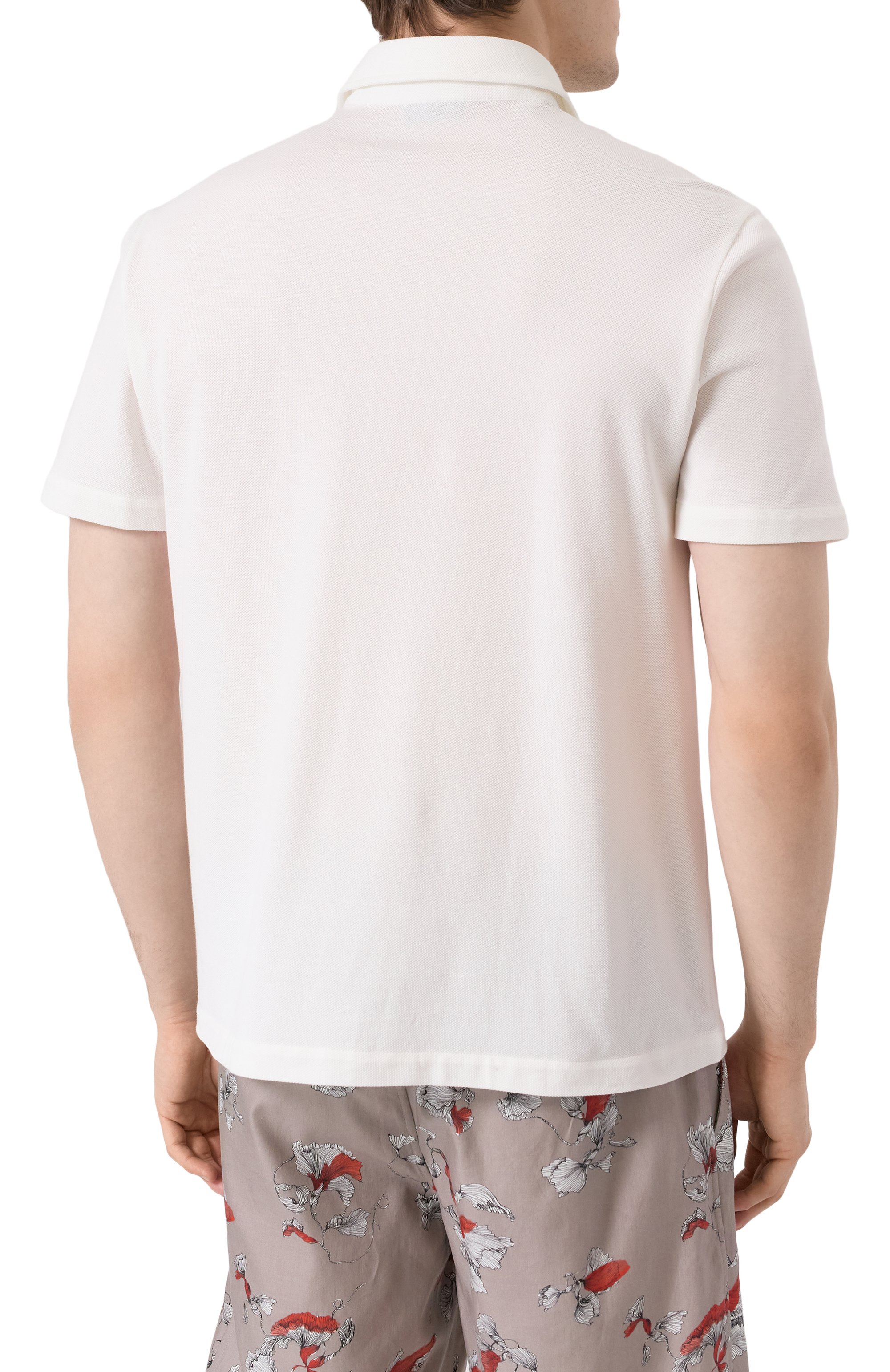 Хлопковое поло BRIONI, арт. UJPP0L/PA627, фото 4