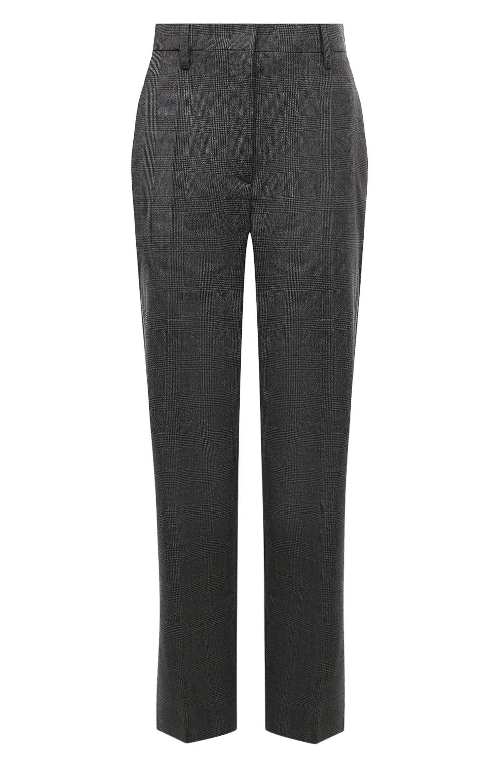 Брюки из шерсти и шелка PRADA, арт. P288D-1UWJ-F0031-202, ф�ото 1