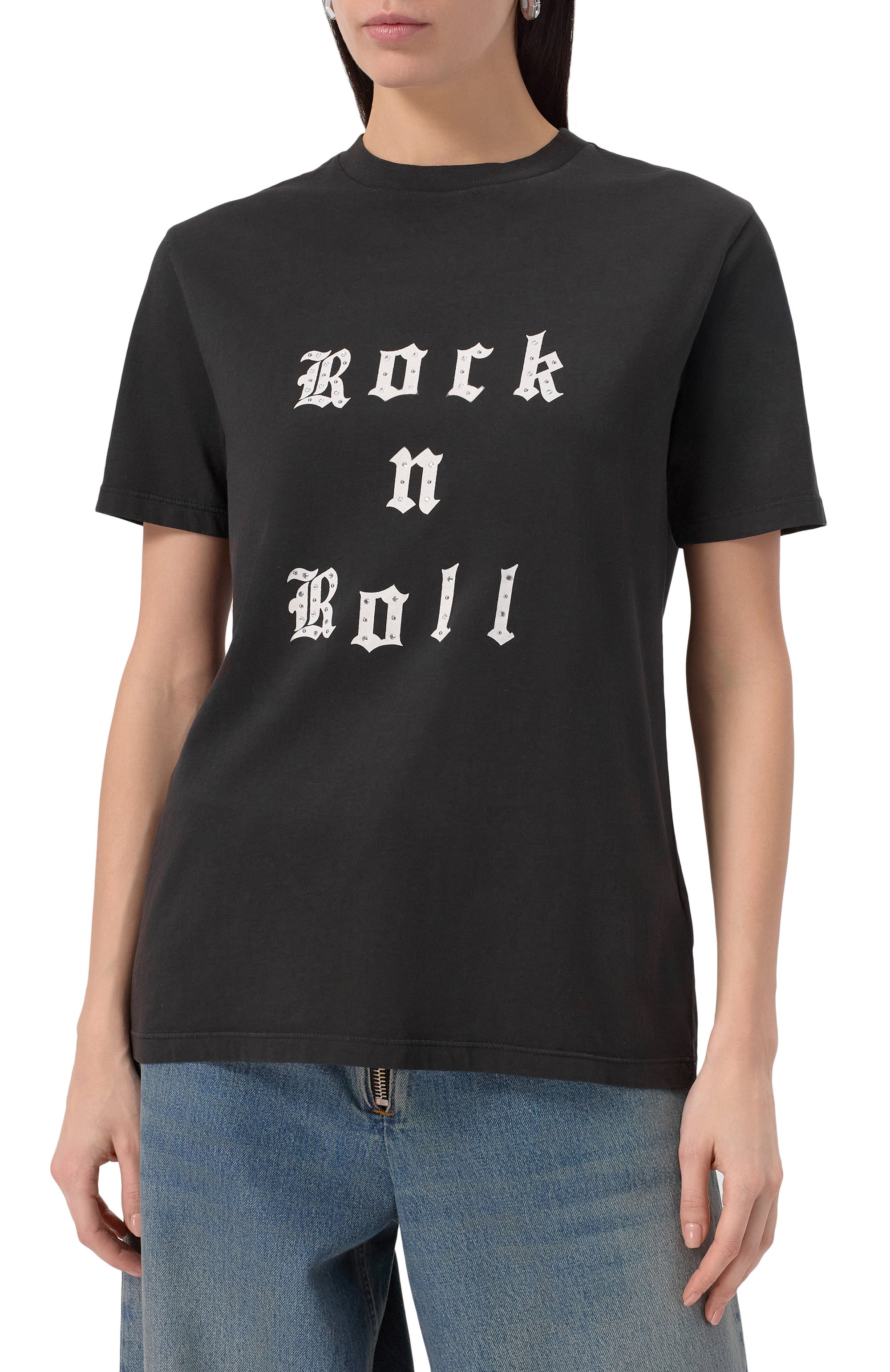 Хлопковая футболка ZADIG AND VOLTAIRE, арт. JWTS02770, фото 3