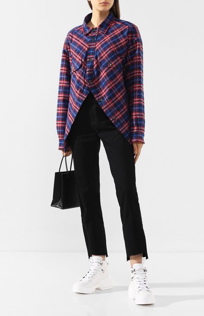 Хлопковая рубашка BALENCIAGA, арт. 583874/TFM06, фото 2