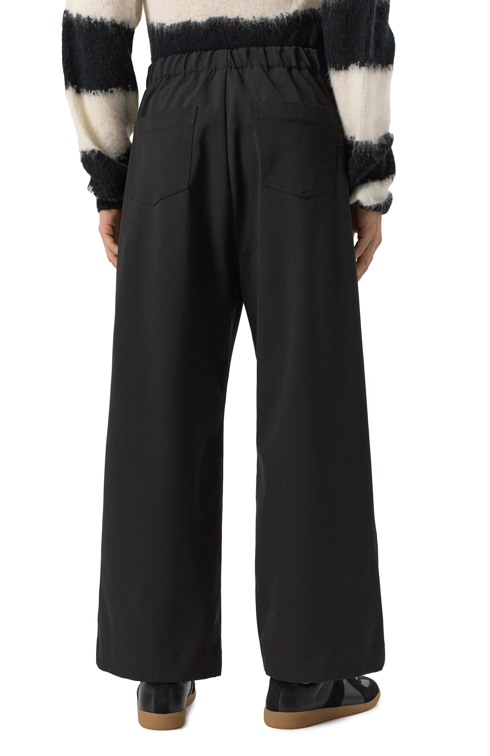 Брюки NANUSHKA черного цвета по цене 74650 руб., арт. NM24FWPA24599, фото 4 Брюки NANUSHKA, арт. NM24FWPA24599, фото 4