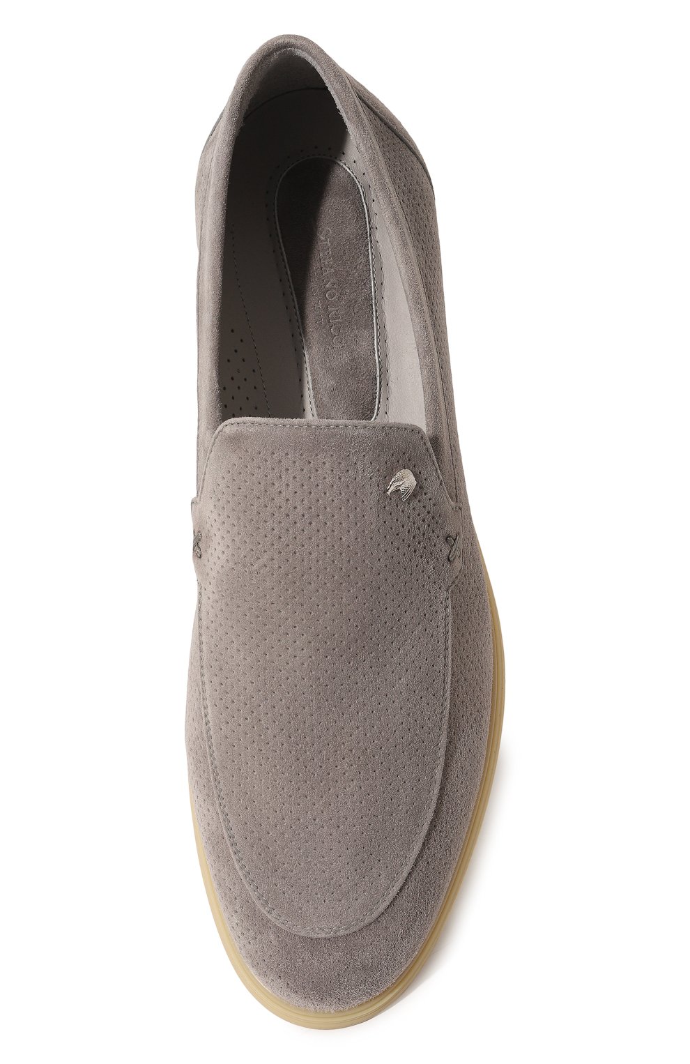 Замшевые лоферы STEFANO RICCI, арт. UC64_G2215/SD, фото 6