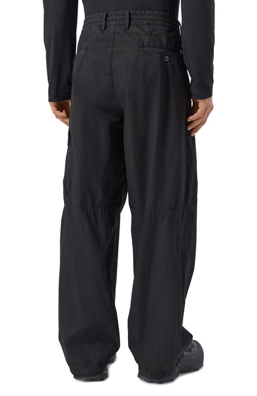 Хлопковые брюки C.P. Company 20CMPA126A/110325G Чёрный  20CMPA126A/110325G Фото 4