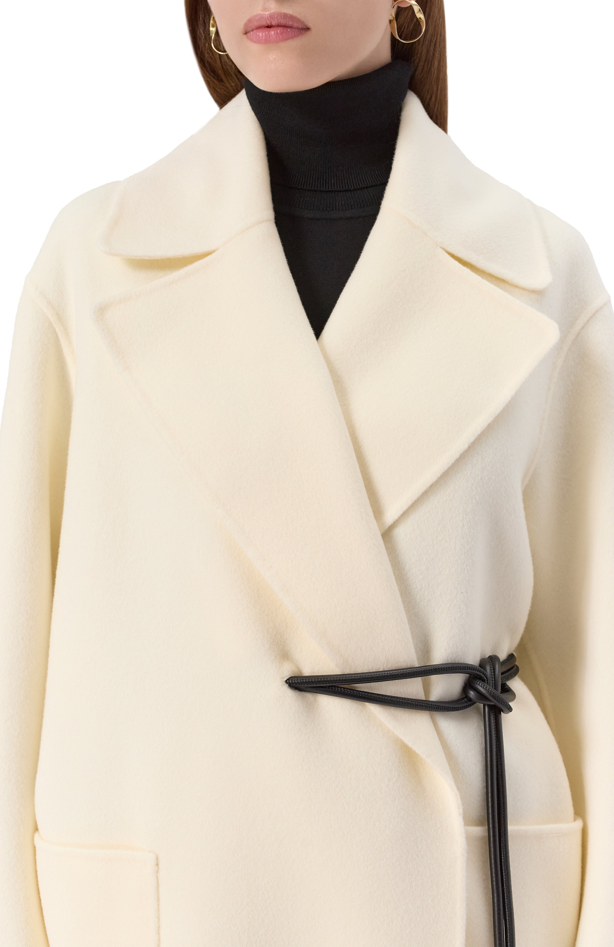 Шерстяное пальто SPORTMAX, арт. ABATE, фото 5