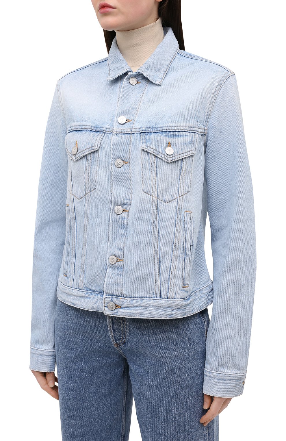 Джинсовая куртка OFF-WHITE, арт. 0WYE012R21DEN001, фото 3