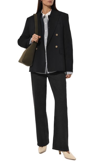 Хлопковая рубашка ACNE STUDIOS, арт. FN-WN-BL0U001031, фото 2
