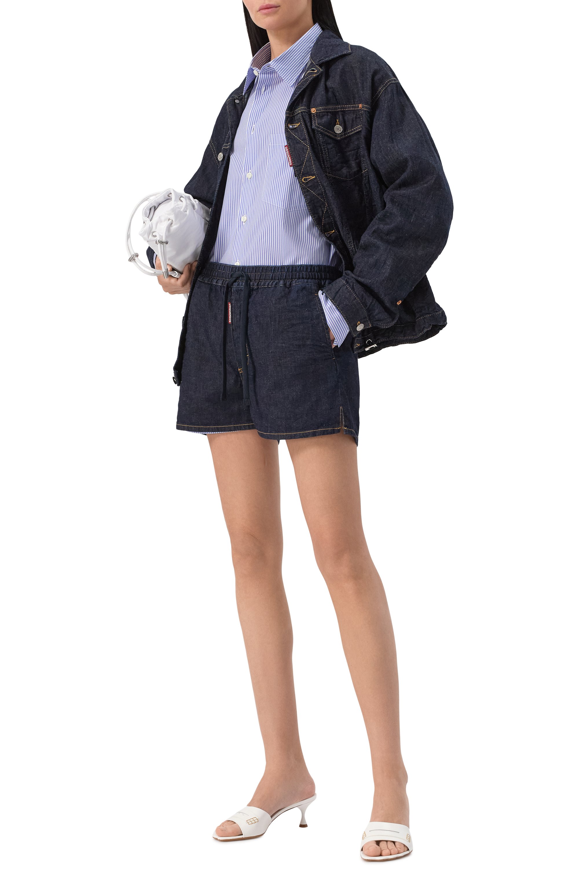 Хлопковая рубашка DSQUARED2, арт. S73DL0280/D35285, фото 2