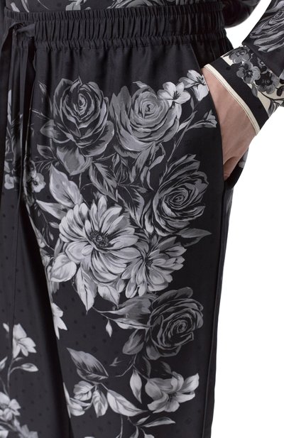 Шелковые домашние брюки DOLCE & GABBANA, арт. GVRMAT/HI12H, фото 5