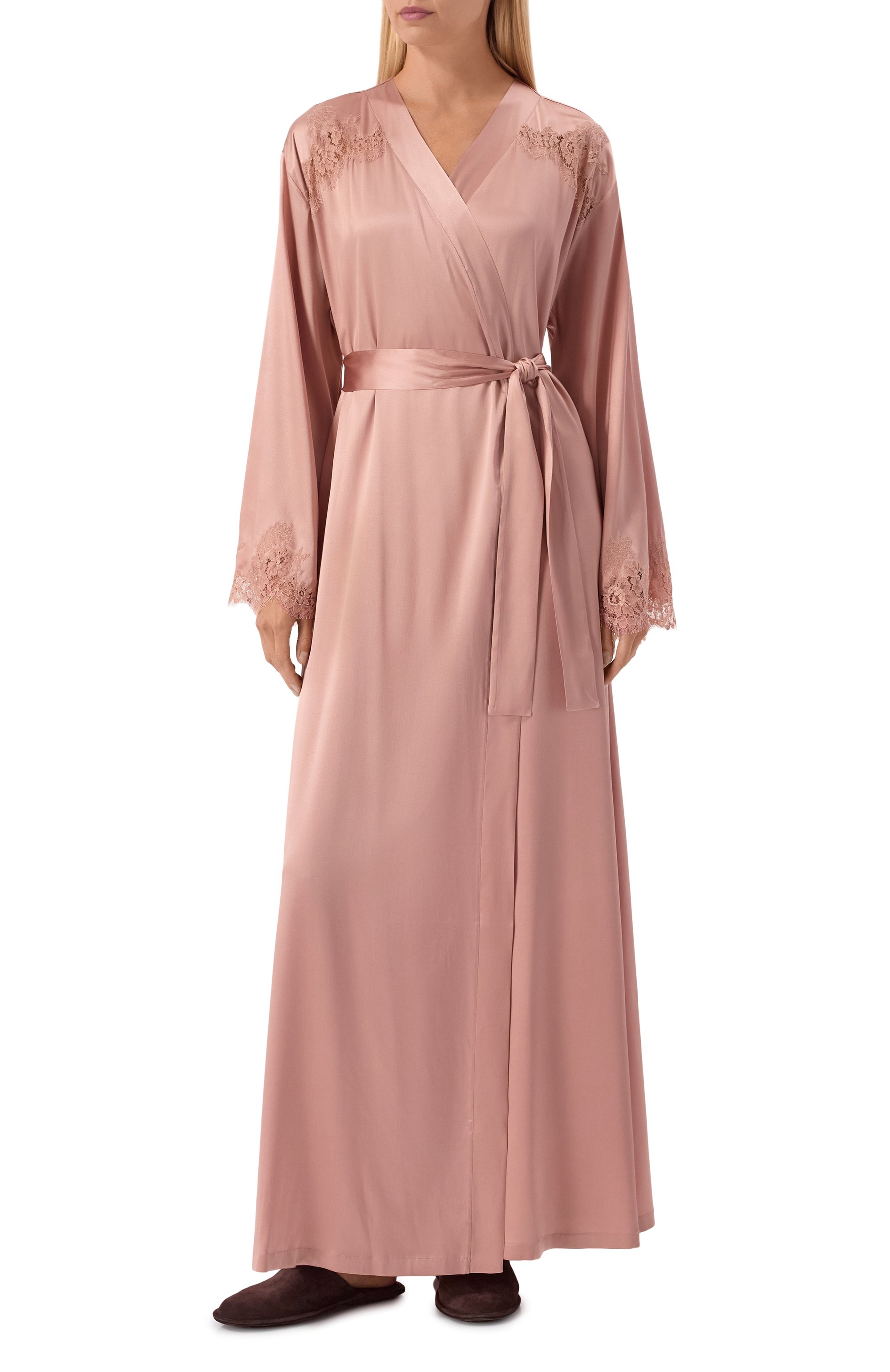 Шелковый халат I.D. SARRIERI, арт. L4874, фото 2