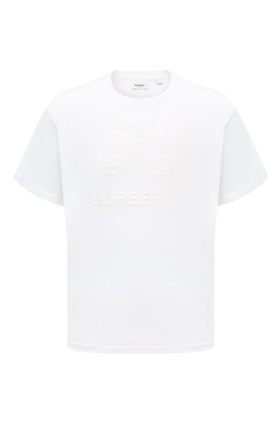 Мужская хлопковая футболка BURBERRY, арт. 8072756