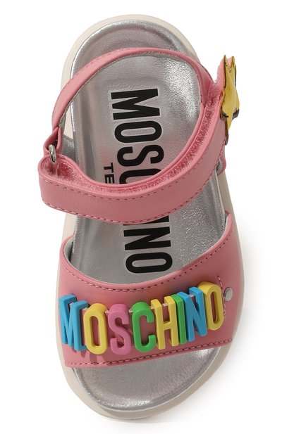 Кожаные сандалии MOSCHINO, арт. 74415/28, фото 4