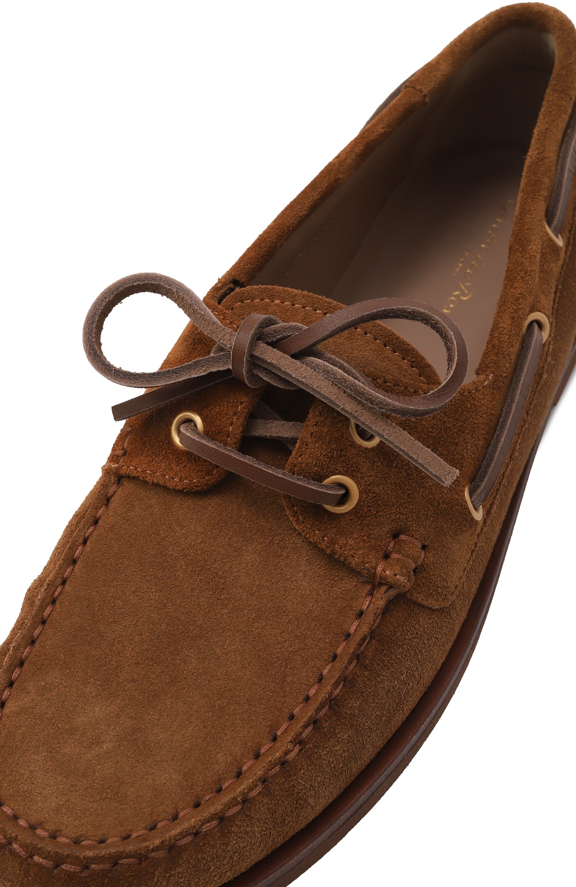 Замшевые топсайдеры vandé GIANVITO ROSSI, арт. G25367.10G0M.S4CTECU, фото 7