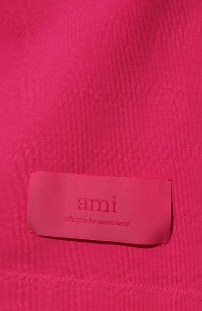 Хлопковая футболка AMI, арт. UTS006.701, фото 5