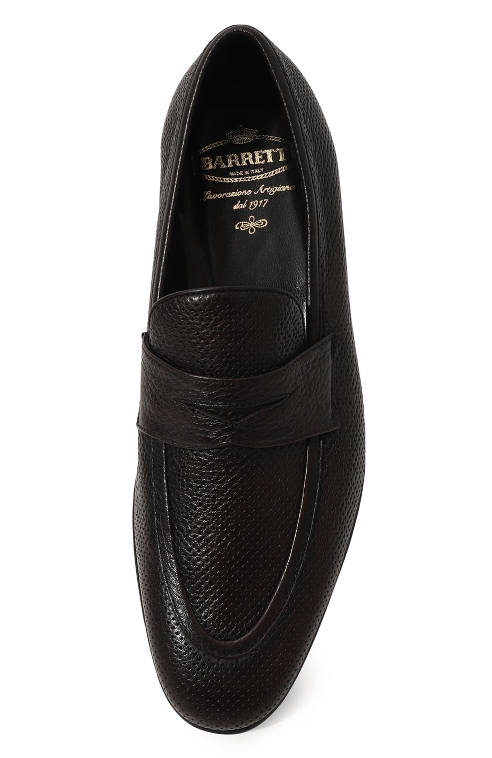 Кожаные пенни-лоферы BARRETT, арт. 131U016.7/CERV0 ASP0RTABILE, фото 6