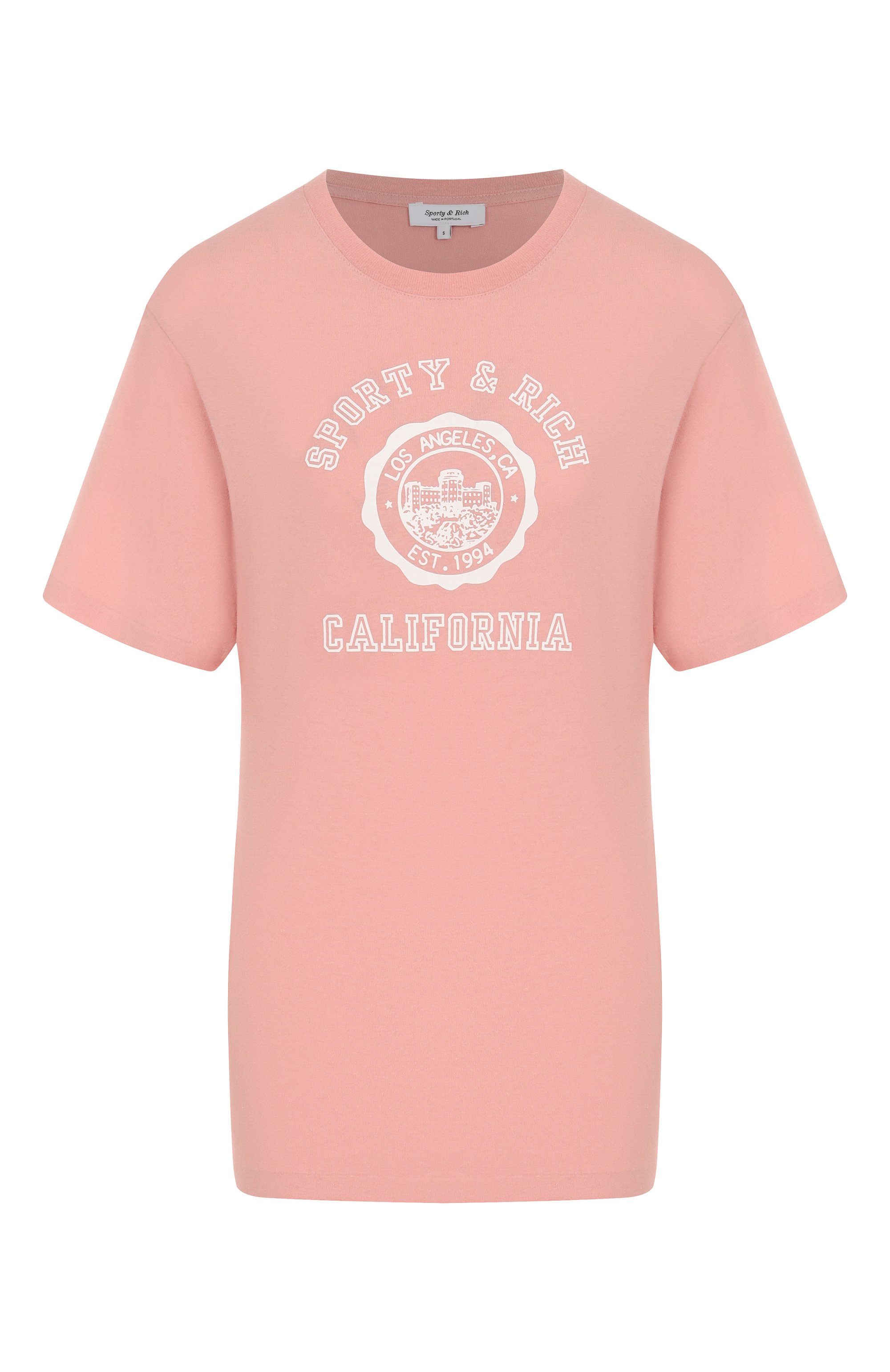 Хлопковая футболка SPORTY AND RICH, арт. T0089625508P141, фото 1