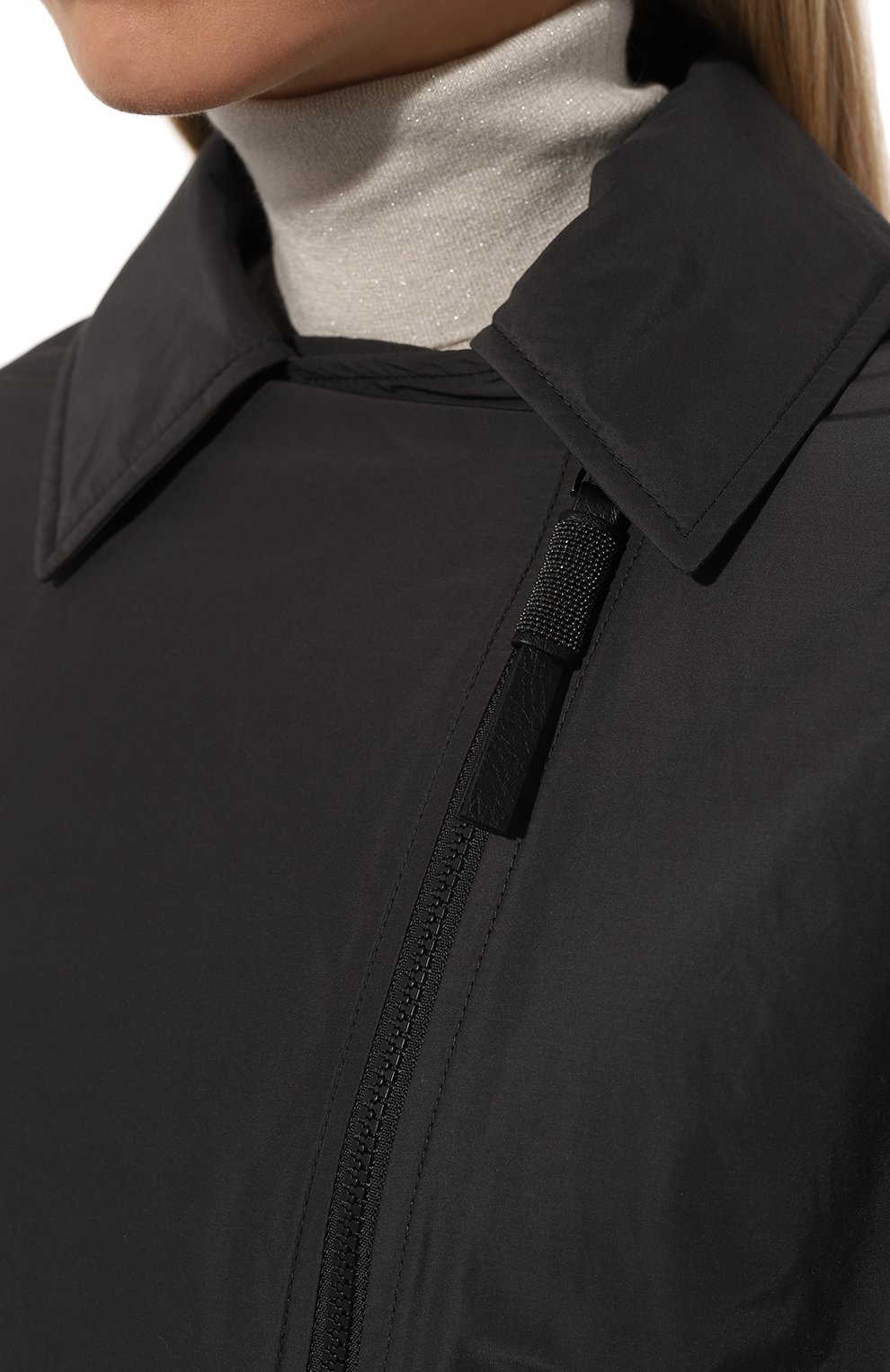 Куртка BRUNELLO CUCINELLI темно-серого цвета по цене 429500 руб., арт. MB5747870P, фото 5 Куртка BRUNELLO CUCINELLI, арт. MB5747870P, фото 5