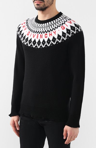 Шерстяной свитер GIVENCHY, арт. BM90764Y1T, фото 3