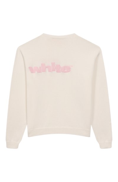 Хлопковый пуловер OFF-WHITE, арт. 0GHE002S25KNI002/12+, фото 2