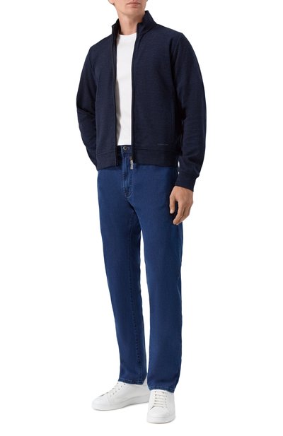 Мужской кардиган из шерсти и хлопка CORNELIANI, арт. 26G566-2625016