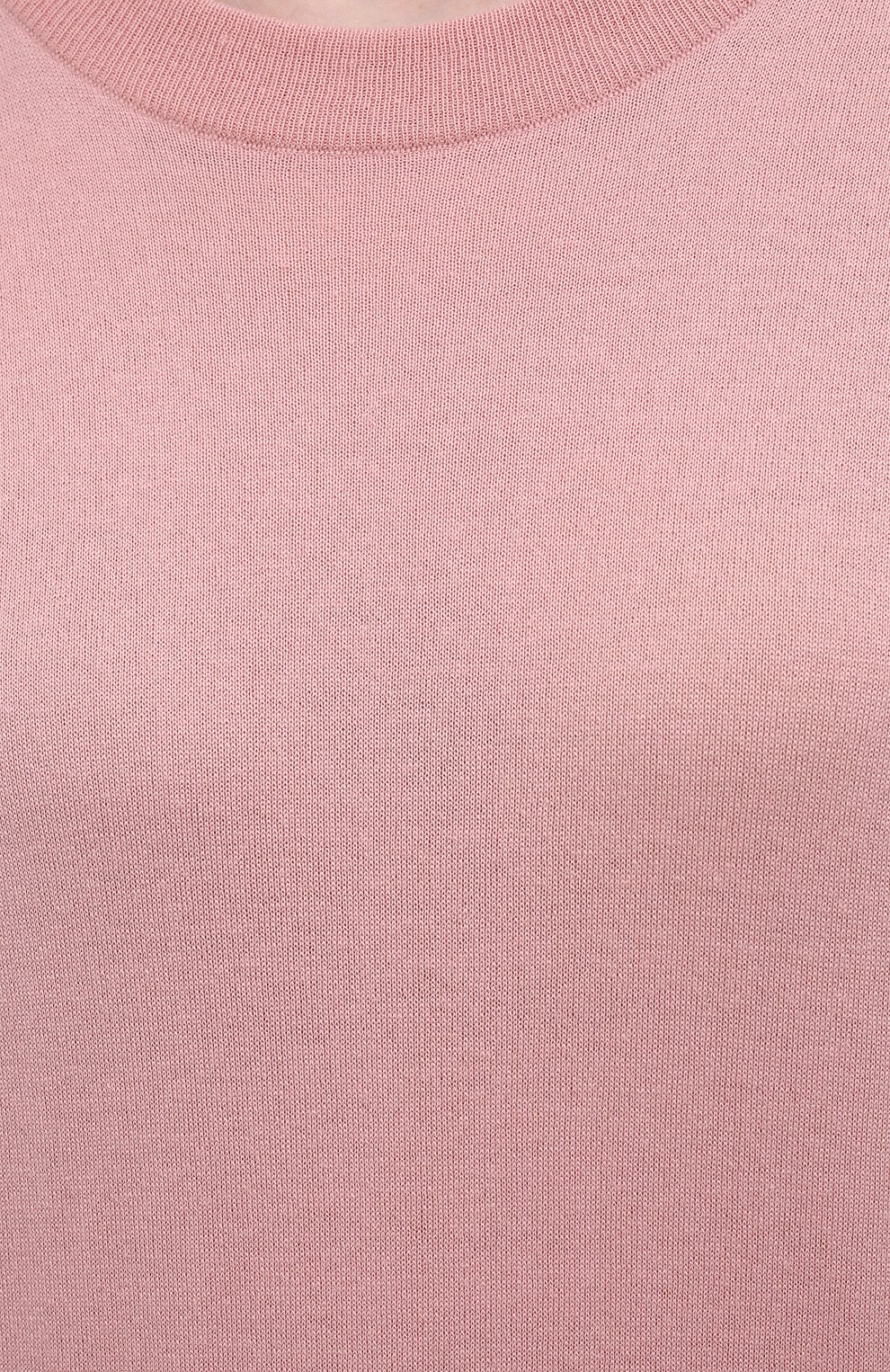 Пуловер из шерсти викуньи LORO PIANA розового цвета по цене 499500 руб., арт. FAL6605/VVIC, фото 5 Пуловер из шерсти викуньи LORO PIANA, арт. FAL6605/VVIC, фото 5