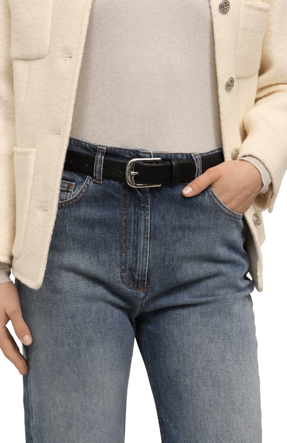 Кожаный ремень BOSS, арт. 50480298, фото 2