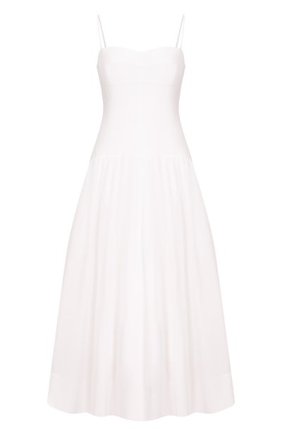 Женское платье из хлопка и шелка 12 STOREEZ, арт. 137520