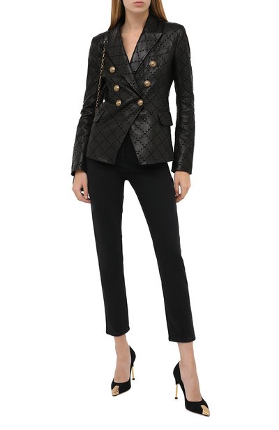 Замшевые туфли ALEXANDER MCQUEEN черного цвета по цене 83400 руб., арт. 633501/WHR73, фото 2 Замшевые туфли ALEXANDER MCQUEEN, арт. 633501/WHR73, фото 2